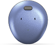 A blue object with a hole in the middle. AI generated content