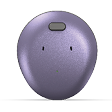 A small, purple object with a hole in the center. AI generated content