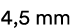 4,5 mm