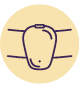 A white sheet of paper with a yellow line and three dots. AI generated content
