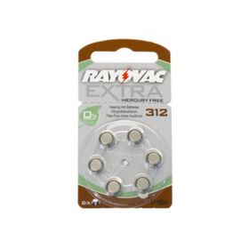 Rayovac Mercury Free Battery (Size 312)