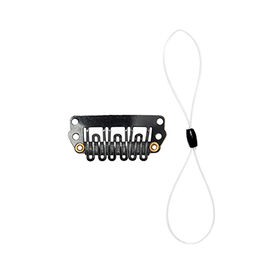 Cochlear Safety Line with Hair Clips  (Short Double Loop)