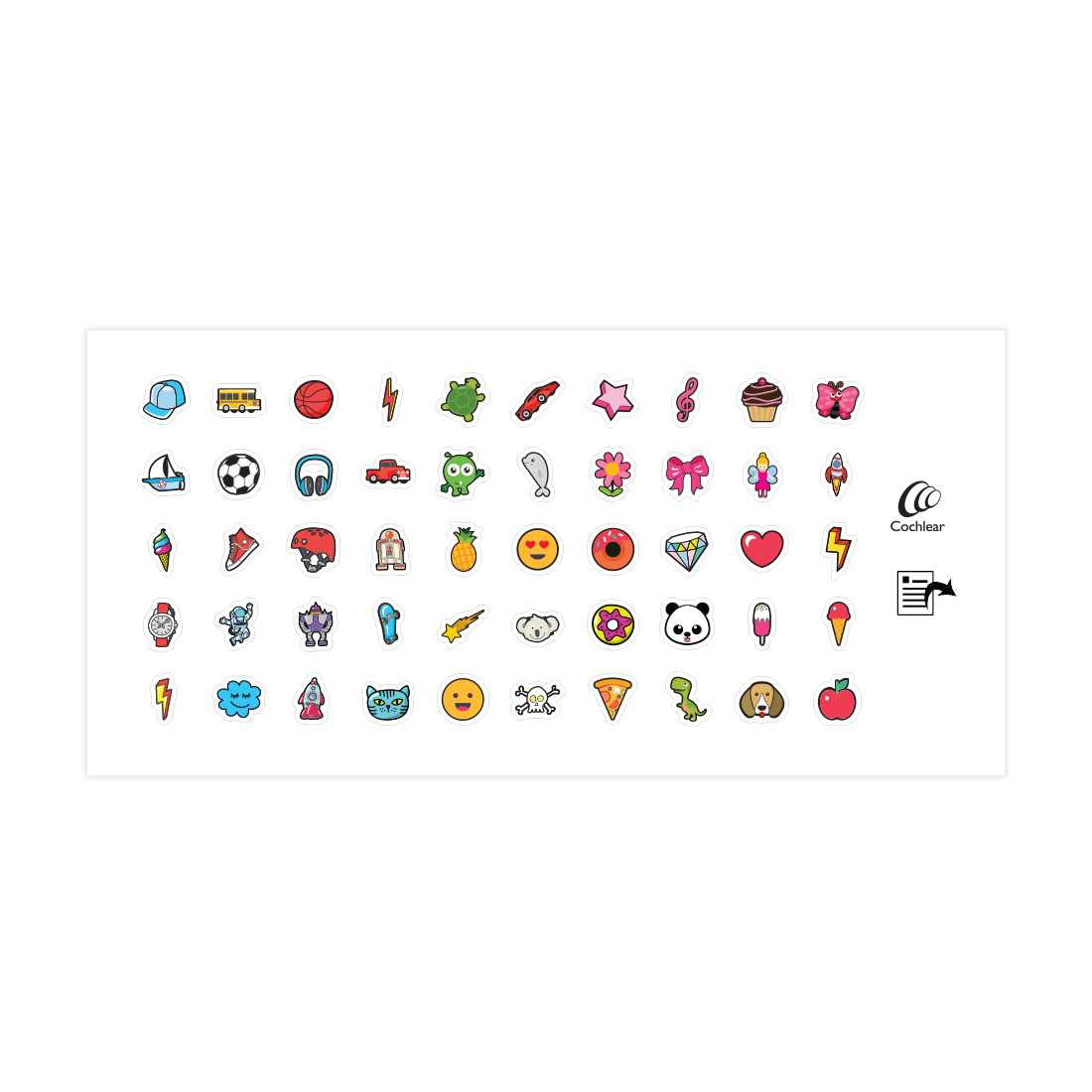 Shop Personalization Stickers | Cochlear Americas